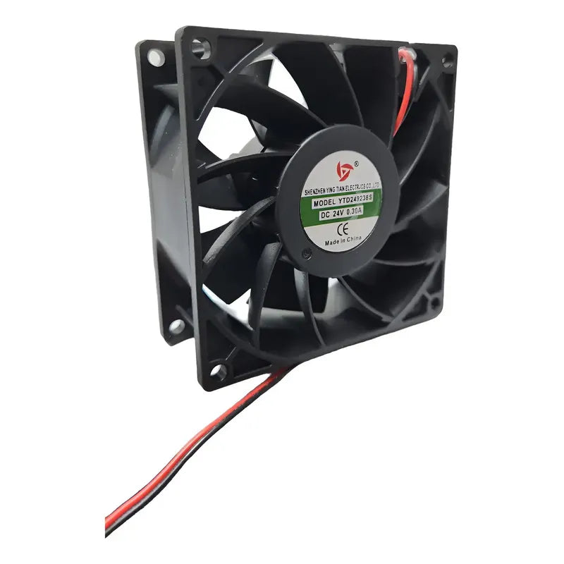 Ventilador Fan Cooler Ytd249238s 24v 92x92x38mm Tereparochile Negro