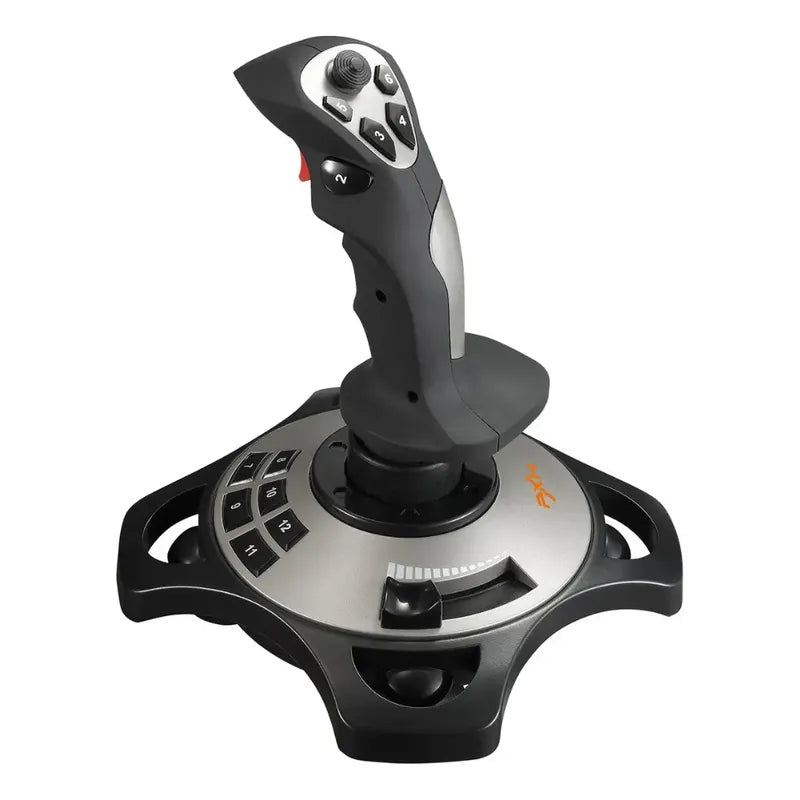 Joystick Palanca Simulador Vuelo Mando Pxn 2113 Pro Gamepad Negro