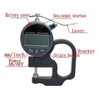 Micrometro Digital Medidor Espesor 0.001mm Plano 0 A 12.7mm 0 Mm 1.27 Cm