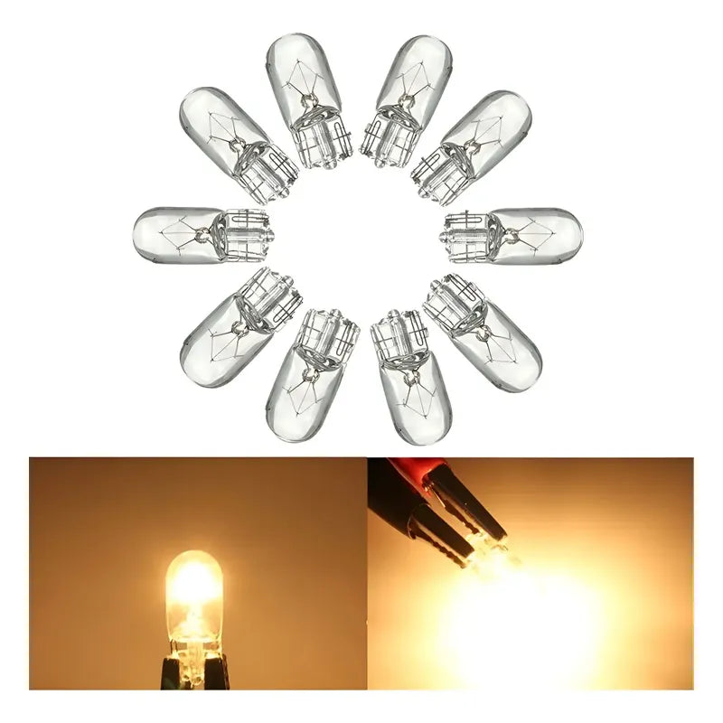 Ampolleta Bombillo 70v T10 3w 4300k Cola De Pescado Halogeno
