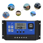 Regulador Panel Solar Controlador Fotovoltaico 12v24v 60apwm