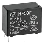 Rele Relay Hf33f 012-hs Igual Al 012-hsl3 Bobina 12v