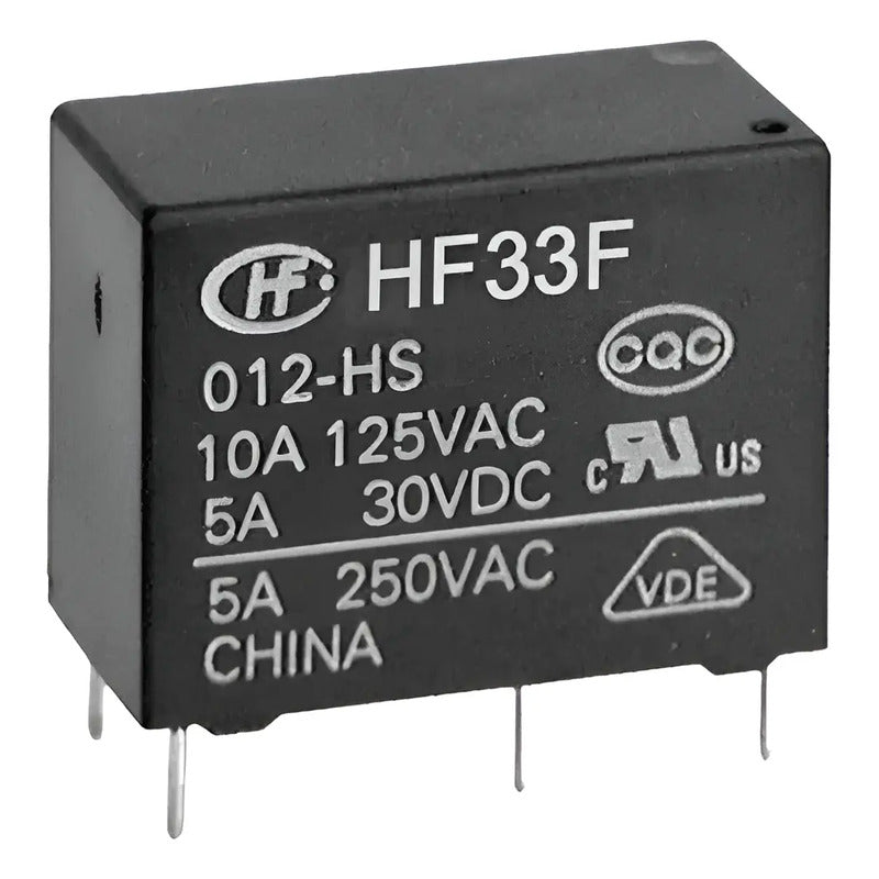 Rele Relay Hf33f 012-hs Igual Al 012-hsl3 Bobina 12v