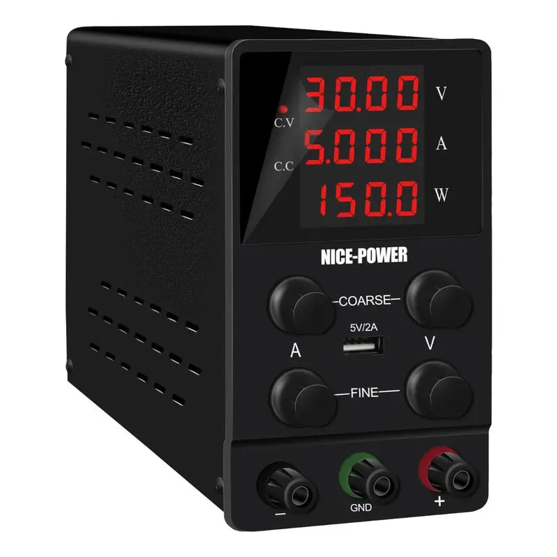 Fuente De Poder Variable Regulable De 0-30v 12 24v 4 Digitos