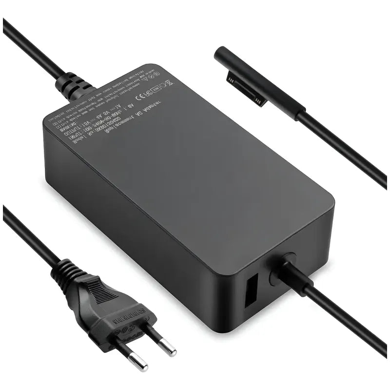 Cargador Para Microsoft Surface Pro 65w Laptop Tablet Negro