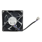 Ventilador Fan Cooler As8025v12 12v 80x25mm 8025 4 Pines Negro