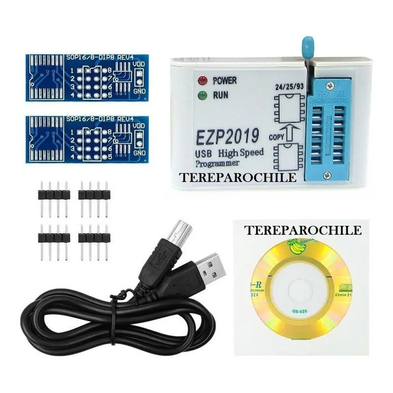 Programador Bios  Eeprom Usb Ezp2019+ Spi Serie 24 25 26 93
