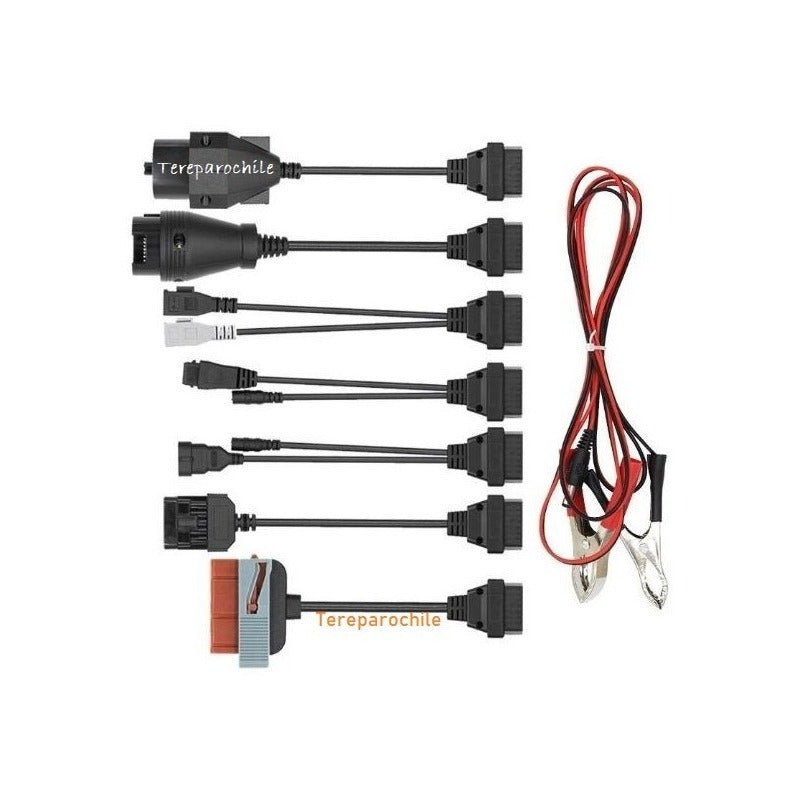 8 Cables Adaptadores Obdii Auto Obd1 Obd2 Audi Bmw Fiat Opel