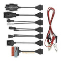 8 Cables Adaptadores Obdii Auto Obd1 Obd2 Audi Bmw Fiat Opel