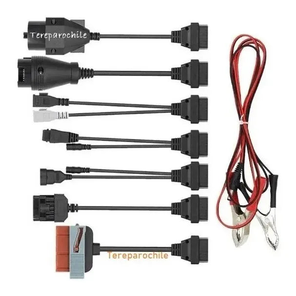 8 Cables Adaptadores Obdii Auto Obd1 Obd2 Audi Bmw Fiat Opel