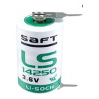 Celda Tipo Saft Ls 14250 3.6v Con Pines Para Soldar
