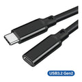 Cable Usb-c 3.1 Gen2 3m 10gbps Pd 100w 4k 60hz Negro Tereparochile