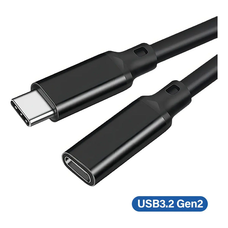 Cable Usb-c 3.1 Gen2 3m 10gbps Pd 100w 4k 60hz Negro Tereparochile