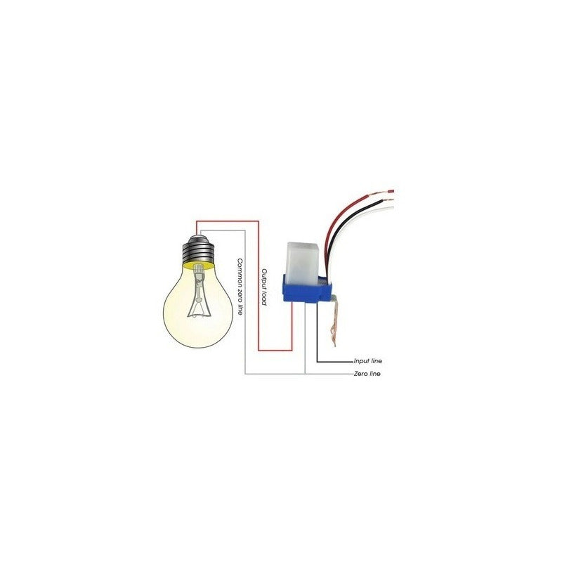 Fotocelda Sensor Luz Encendido Focos Lamparas 220v 10a As-10