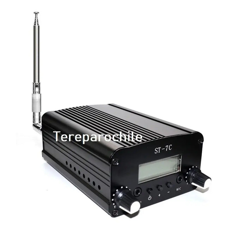 Transmisor De Radio Fm 7 Watts Con Antena Y Fuente Poder Pll