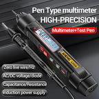 Multimetro Digital Tester Tipo Boligrafo Lcd Buscapolos Acdc