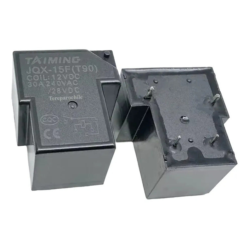 Rele Relay Jqx-15f(t90) Dc 12v 30a 240vac 4 Pines