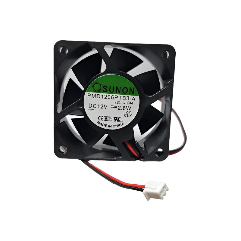 Ventilador Fan Cooler Pmd1206ptb3-a 12v 60x25mm 2 Pines 6025 Negro