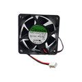 Ventilador Fan Cooler Pmd1206ptb3-a 12v 60x25mm 2 Pines 6025 Negro