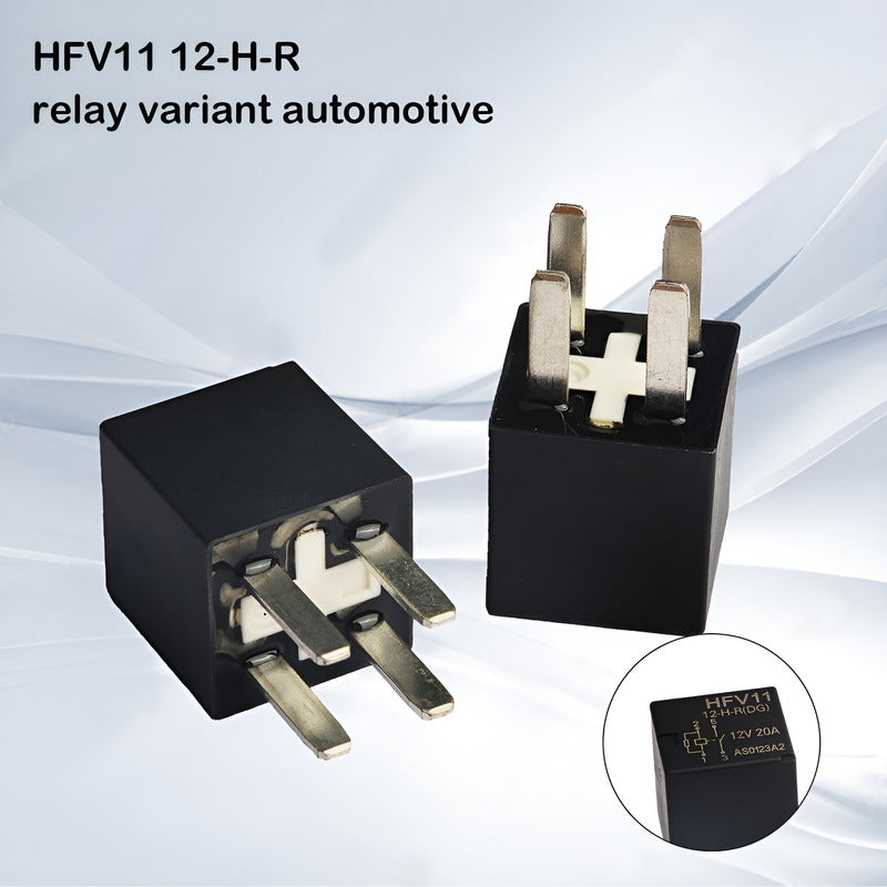 Rele Relay Hfv11 12-h-r 12v 20a 4 Pines