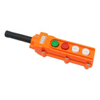 Botonera Switch Colgante Puente Grua 4 Botones Pulsador Cob-61a Naranja