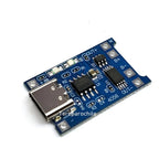 Pack 5 X Modulo De Carga Tp4056 Con Protección - Usb Tipo C