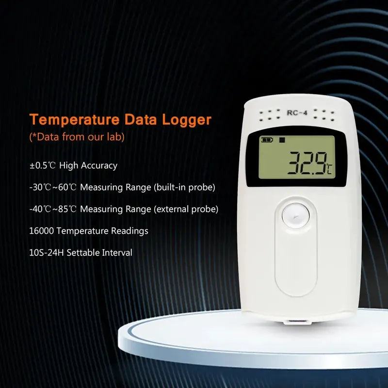 Data Logger Registrador Temperatura Humedad Log Datos Rc-4