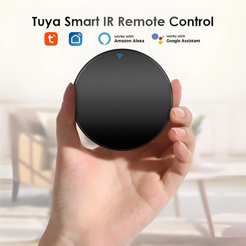 Control Remoto Inteligente Wifi Compatible Alexa Google Tuya Negro