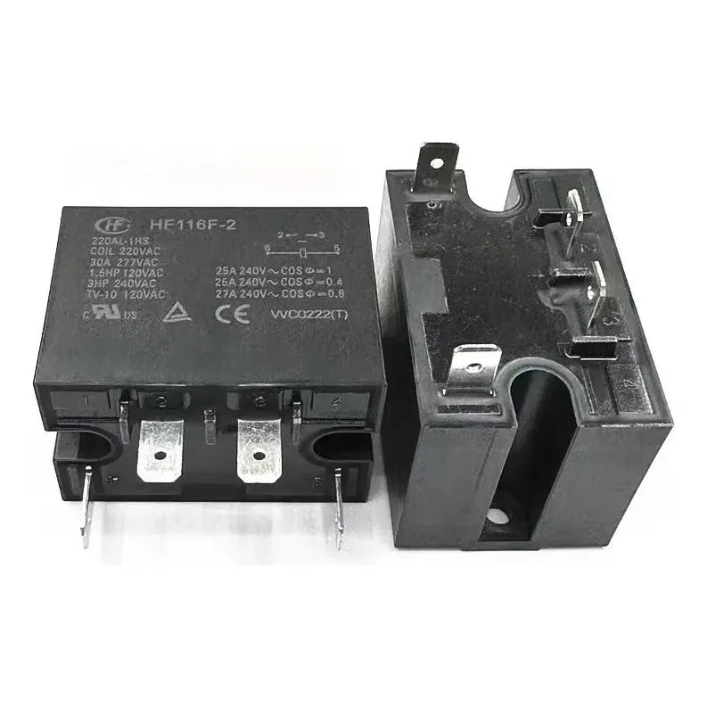 Rele De Alimentacion Hf116f-2 220v 30a 4 Pines