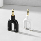 Adaptador 3.5mm Audio Macho Microfono Audifono Hembra Pololo