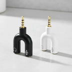 Adaptador 3.5mm Audio Macho Microfono Audifono Hembra Pololo