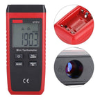 Tacometro Digital Medidor Rpm Laser Sin Contacto Ut-373 Negro