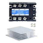 Rele Estado Solido Trifasico 24-480vac 80a Ssr3 3-32vdc