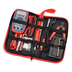 Kit Soldador Eléctrico Lápiz Newacalox 60w Con Multímetro Y Accesorios
