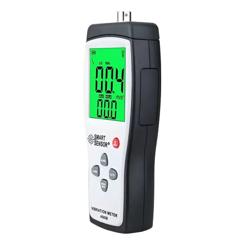 Medidor Vibrometro Acelerometro Digital Con Sonda E Iman