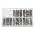Set 1000pcs Tornillos Pernos Lentes Tuercas Arandelas Gafas