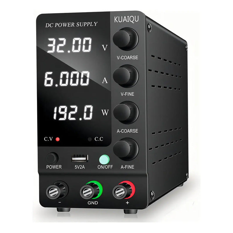 Fuente De Poder N-pw C3206 Regulable De 0 A 30v Y 0 A 6a, 192w
