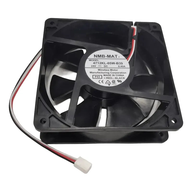 Ventilador Cooler 119x32mm 4712kl-05w-b39 24v 0.40a 3pines Negro
