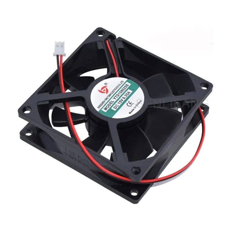 Ventilador Fan Cooler Ytd158025s 15v 0.35a 80x25mm 8cm 8025
