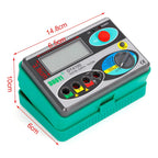 Medidor Resistencia Tierra Tester Multímetro Telurometro