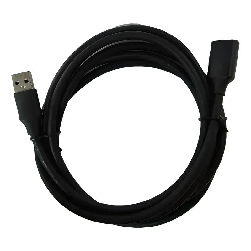 Cable Extensión Alargador Usb A Macho-hembra 3 Metros Usb3.0 Negro