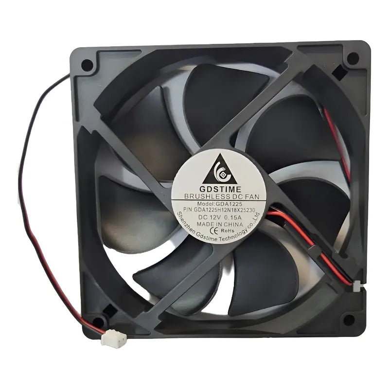 Ventilador Fan Cooler Gdstime Gda1225 Dc12 0.15a 120x120x25