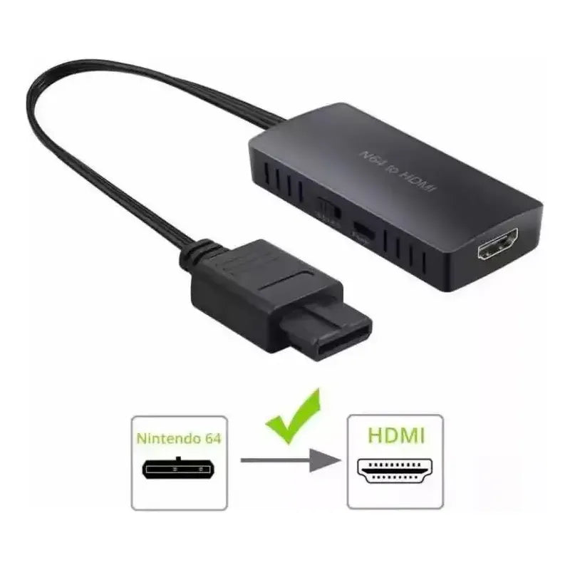 Convertidor Hdmi Para Nintendo 64, Super Famicom, Gamecube