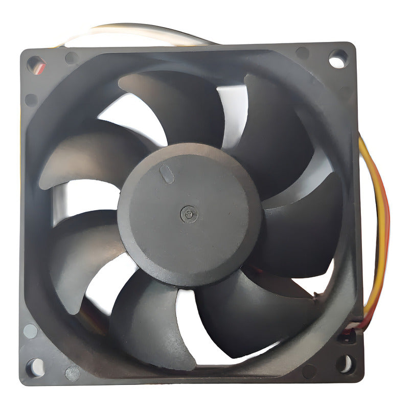Ventilador Fan Cooler Y.lfan D80bh-12 12v 80x25mm 3 Pines Negro