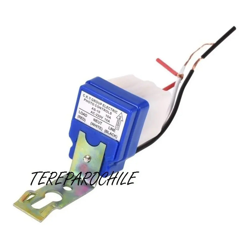 Fotocelda Sensor Luz Encendido Foco Lampara 24v Dc 10a As-10