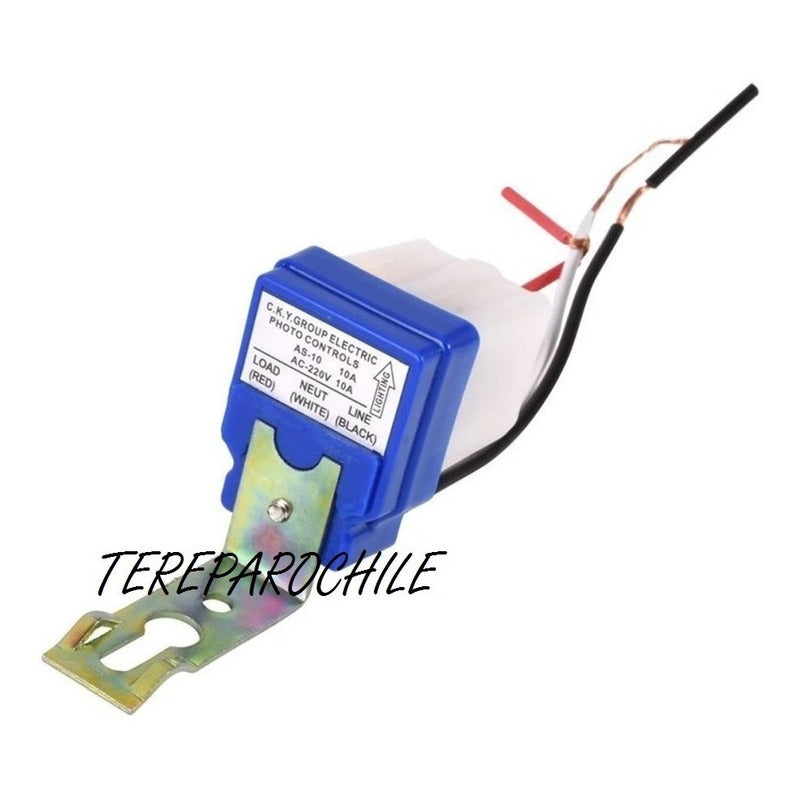 Fotocelda Sensor Luz Encendido Focos Lamparas 220v 10a As-10