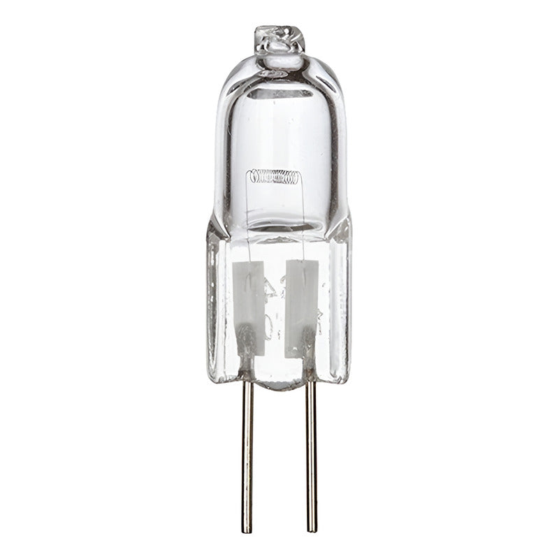 2x Ampolletas Bipin Halogena Tubular 12volt 35w Conector G4 Cálido