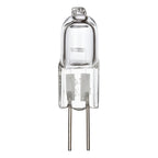 2x Ampolletas Bipin Halogena Tubular 12volt 35w Conector G4 Cálido