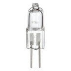 2x Ampolletas Bipin Halogena Tubular 12volt 35w Conector G4 Blanco Cálido