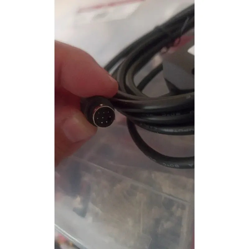 Cable Usb Rs422 Plc Melsec Mitsubishi Fx Series Usb-sc09-fx Negro Con Módulo Amarillo